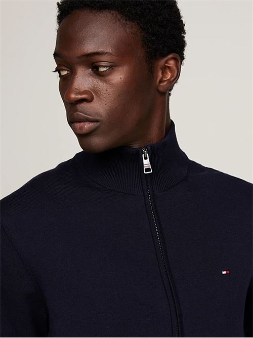essential cotton zip thru TOMMY HILFIGER | MW0MW36517DW5